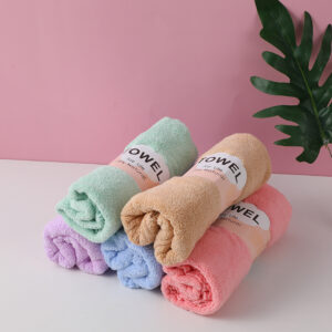 35*75cm Coral velvet towel - Image 4