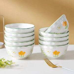 4.7 Xi Qingxin Flower Language Series Ceramic Bowl - Image 1