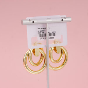 Gold Luxury Earrings – 16 - Image 3