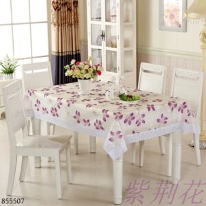 206438 Flannel Lace Tablecloth 137*183cm - Image 5