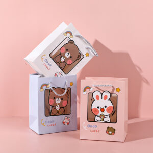 Window bear gift bag-S - Image 4