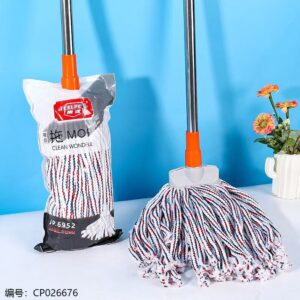 Steel 12cm Hollow Cotton Mop - Image 1