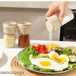 Push-Button Salt Shaker 150ml 8004 - Image 1