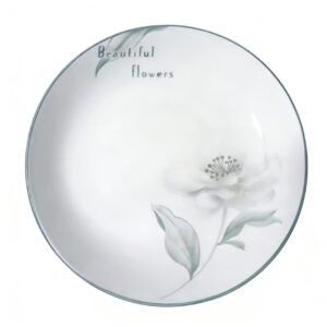 8.3 Blossoms Along the Path Ceramic Plate - Image 1