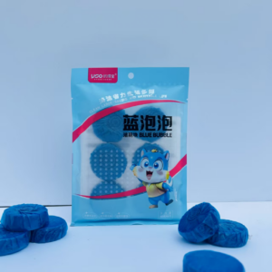blue bubbles toilet cleaning block 6-piece set y7531 - Image 1
