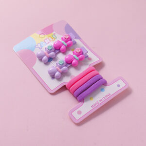 Butterfly Kids' Hair Accessory Set 6pcs - Image 3