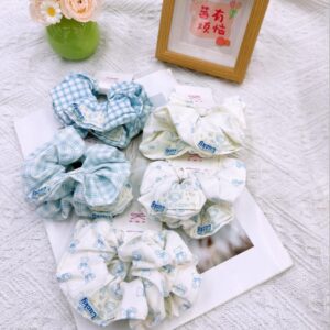 Blue Series Scrunchies-6 - Image 1