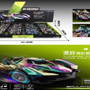 Drift Neon Inertia Sports Car (2 Colors Mixed) - Image 1