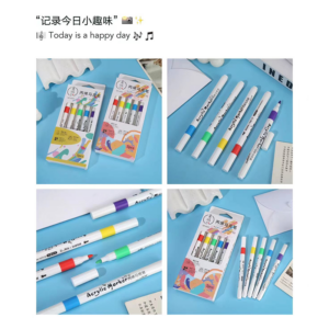 Boxed 5pcs acrylic marker - Image 1