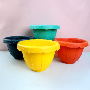 837 Crimped flower pot - Image 1