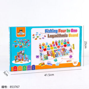 385 4-in-1 Abacus Puzzle Toy - Image 3