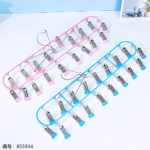 PVC Dipped Oval 18-sock Peg Mixed Color-0074 - Image 3