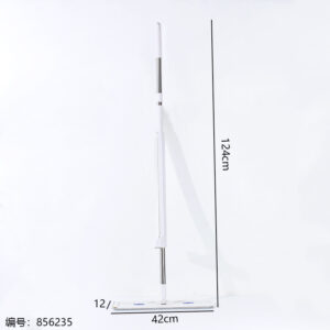 White Single Cloth Spin Mop - Image 3
