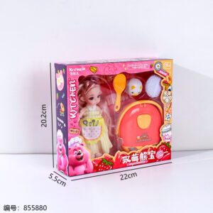 125-142 6-inch Doll Kitchen Set - Image 3