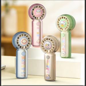 Cartoon Handheld Mini Fan - Image 1