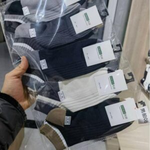 Patchwork Men's Ankle Socks - Image 1