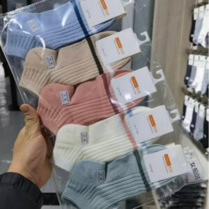 Horizontal Stripe Women's Ankle Socks - Image 1