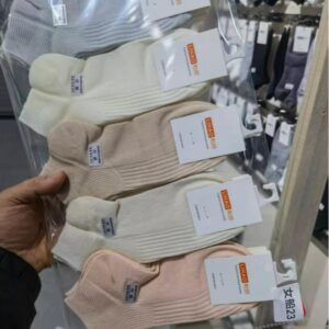 Plain Stripe Women's Ankle Socks - Image 1