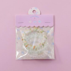 Green Hair Ties 3pcs - Image 1