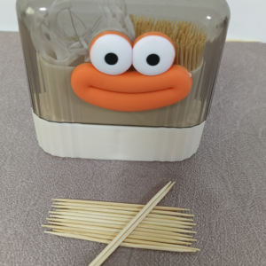 Big mouth toothpick dental floss combination - Image 1