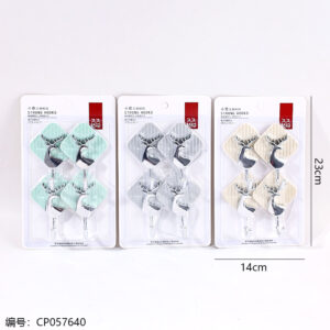 2136-1 four pack non-marking sticky hooks - Image 3
