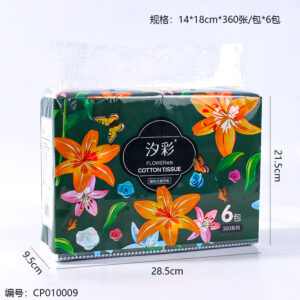 6 packs of facial tissue paper drawer - Image 3