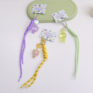 Hanging Card Long Strap Crystal Pendant - Image 1