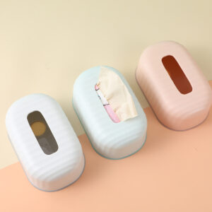 Striped tissue box 725 - Image 2