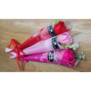 Single rose soap flower - Image 3