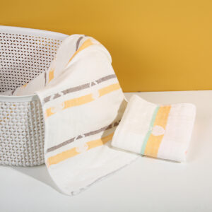 Seersucker jacquard children's towel 25*25 - Image 3