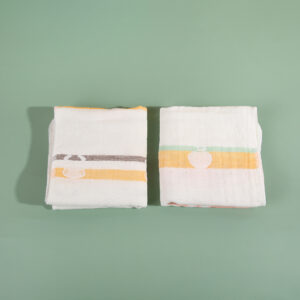 Seersucker jacquard children's towel 25*25 - Image 4