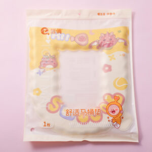 Puppy Bear Series Comfortable & Breathable Toilet Mat - Image 2
