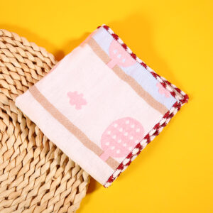 Four layers gauze small square towel ( randomly sent)30*30-0137 - Image 4
