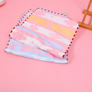 Colorful Clouds Gauze Children's Towel 25*50 - Image 1