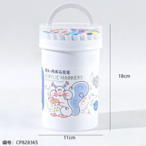 698-48 Dual-ended Acrylic Marker 1*8 - Image 3