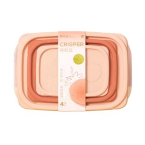 Square fresh-keeping box 3pcs set-6676-3 - Image 4