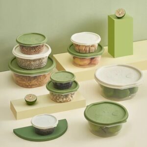 Round fresh-keeping box 3pcs set-6670-3 - Image 4
