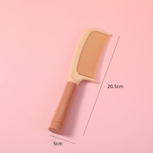 Cream White Round-Handle Comb NC318 - Image 2