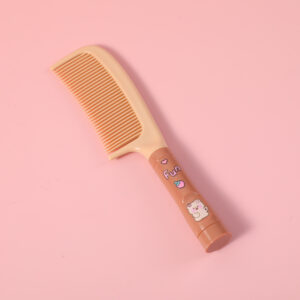 Cream White Round-Handle Comb NC318 - Image 3