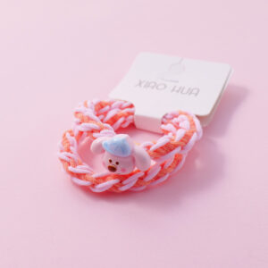 Glasses Dog Kids Hair Ties 2pcs - Image 3