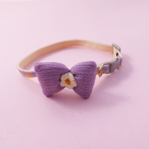 1.0 Plaid Bow Pet Collar - Image 3