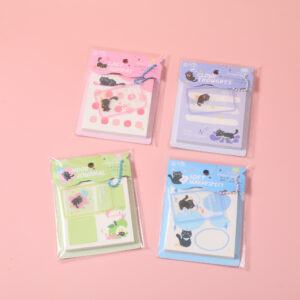 Kitty Cream Sticky Notes 60 Sheets KJBTP-002 - Image 1