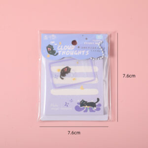 Kitty Cream Sticky Notes 60 Sheets KJBTP-002 - Image 2