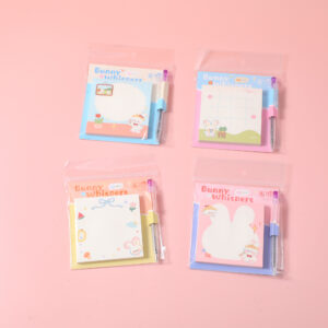 Bunny Whispers Sticky Notes 60 Sheets KJNP(E)-003 - Image 1