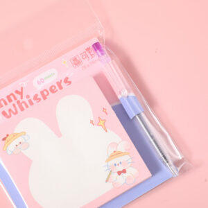 Bunny Whispers Sticky Notes 60 Sheets KJNP(E)-003 - Image 3
