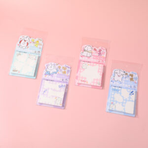 Paw Marshmallow Sticky Notes 65 Sheets KJY-116 - Image 1