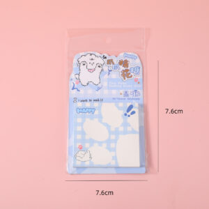 Paw Marshmallow Sticky Notes 65 Sheets KJY-116 - Image 2
