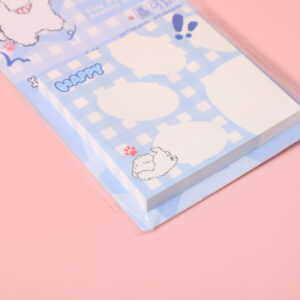 Paw Marshmallow Sticky Notes 65 Sheets KJY-116 - Image 3