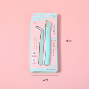 Eyebrow Razor & Tweezers Set S-607 - Image 2