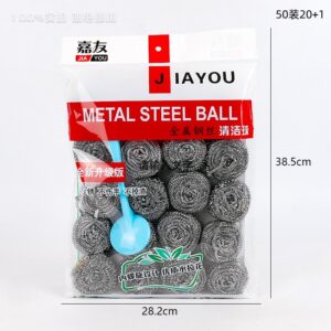 50 Pack 20+1 Brush Cleaning Balls with Handle - Image 2